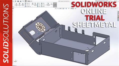 how to create a sheet metal part in solidworks|solidworks sheet metal basics.